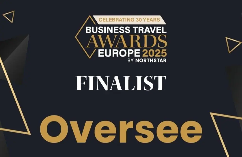 Oversee finalist business travel awards Europe