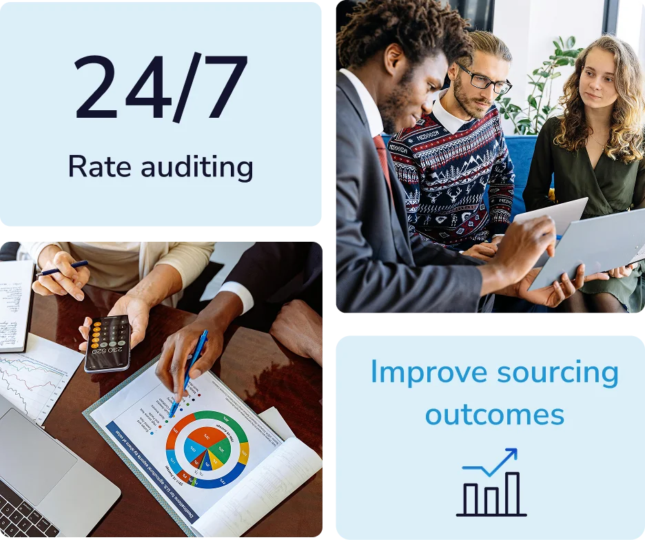 travel sourcing optimization, contract auditing