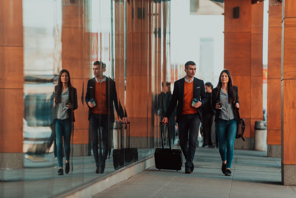 Corporate travelers