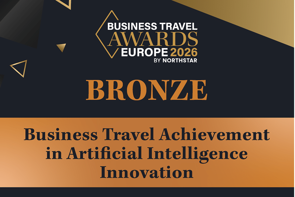 Oversee Wins Bronze for AI Innovation at the Business Travel Awards Europe 2026
