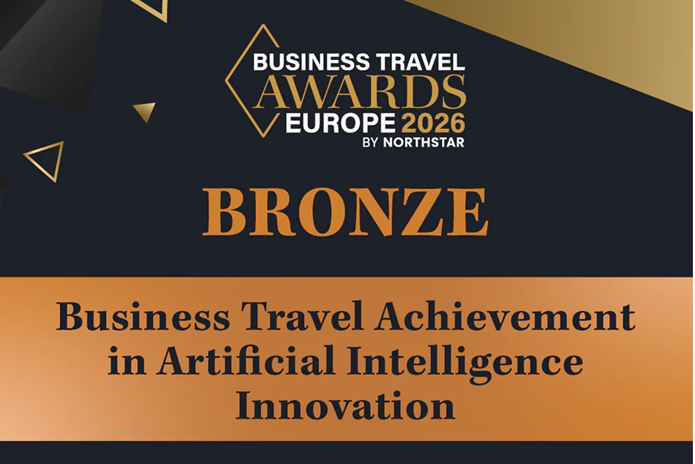 Oversee Wins Bronze for AI Innovation at the Business Travel Awards Europe 2026